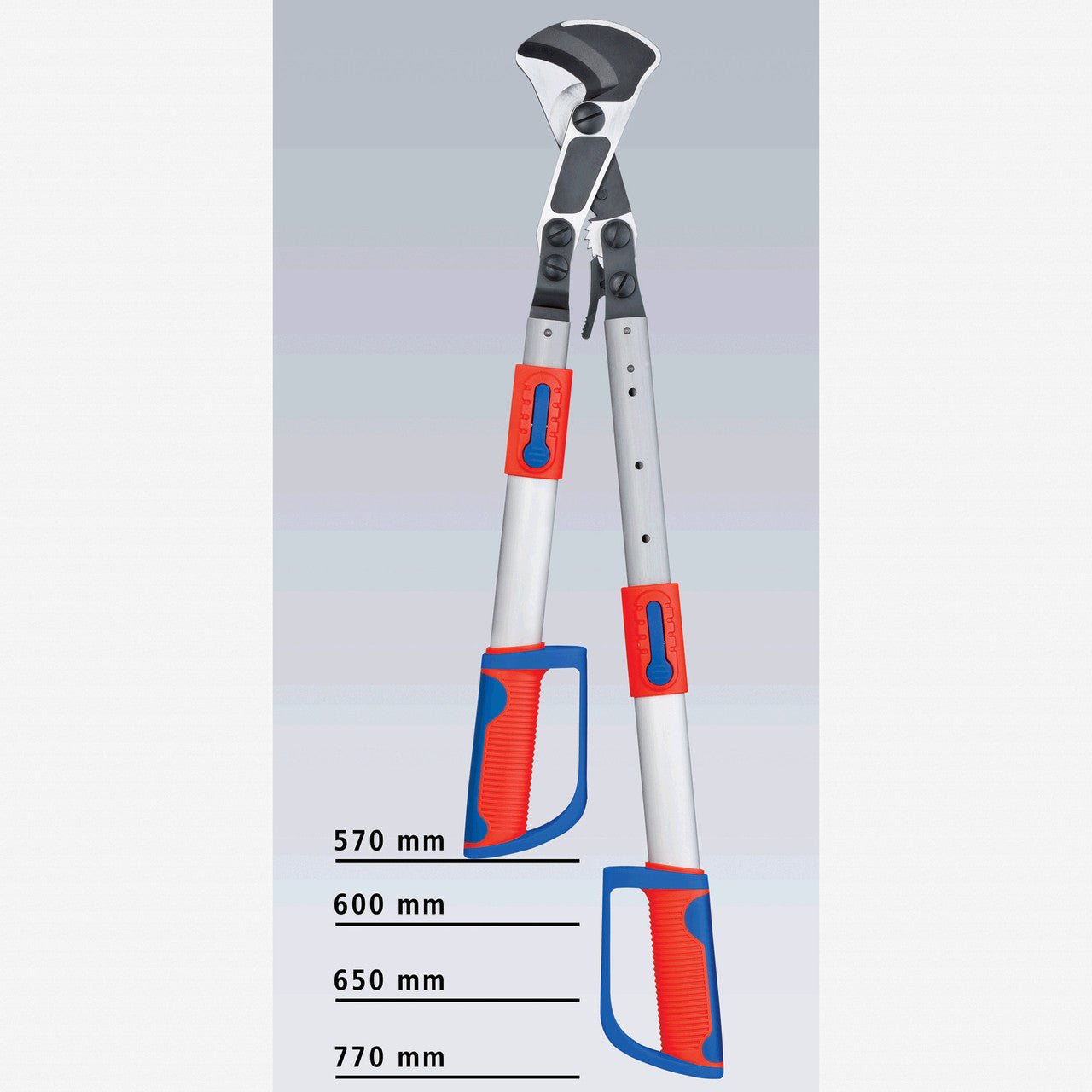 Knipex Cable Shears (ratchet action) with telescopic handles - 9532038 - KC Tool