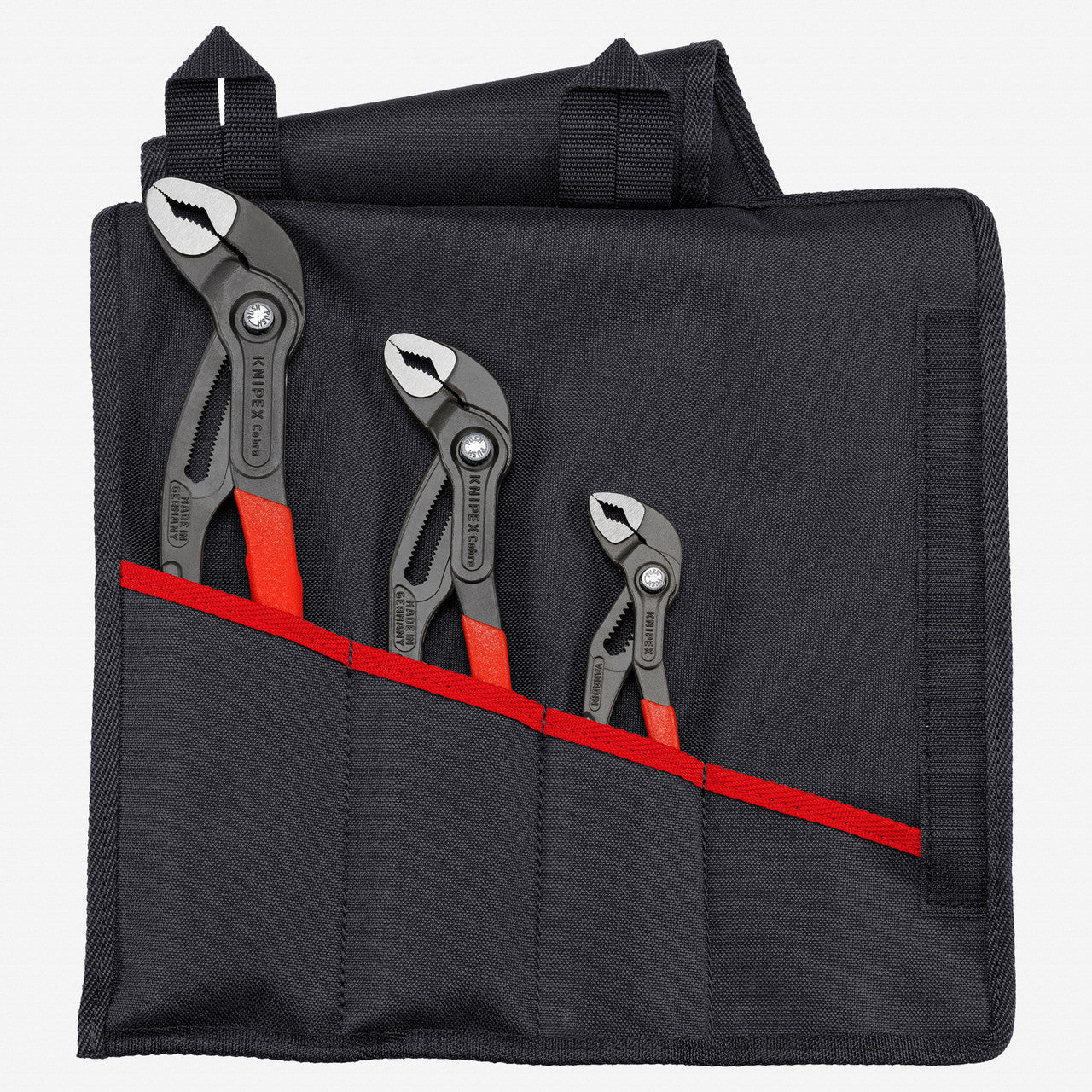 Knipex Cobra Set 3 in Tool Roll, 3 Pieces - K001955S9 - KC Tool