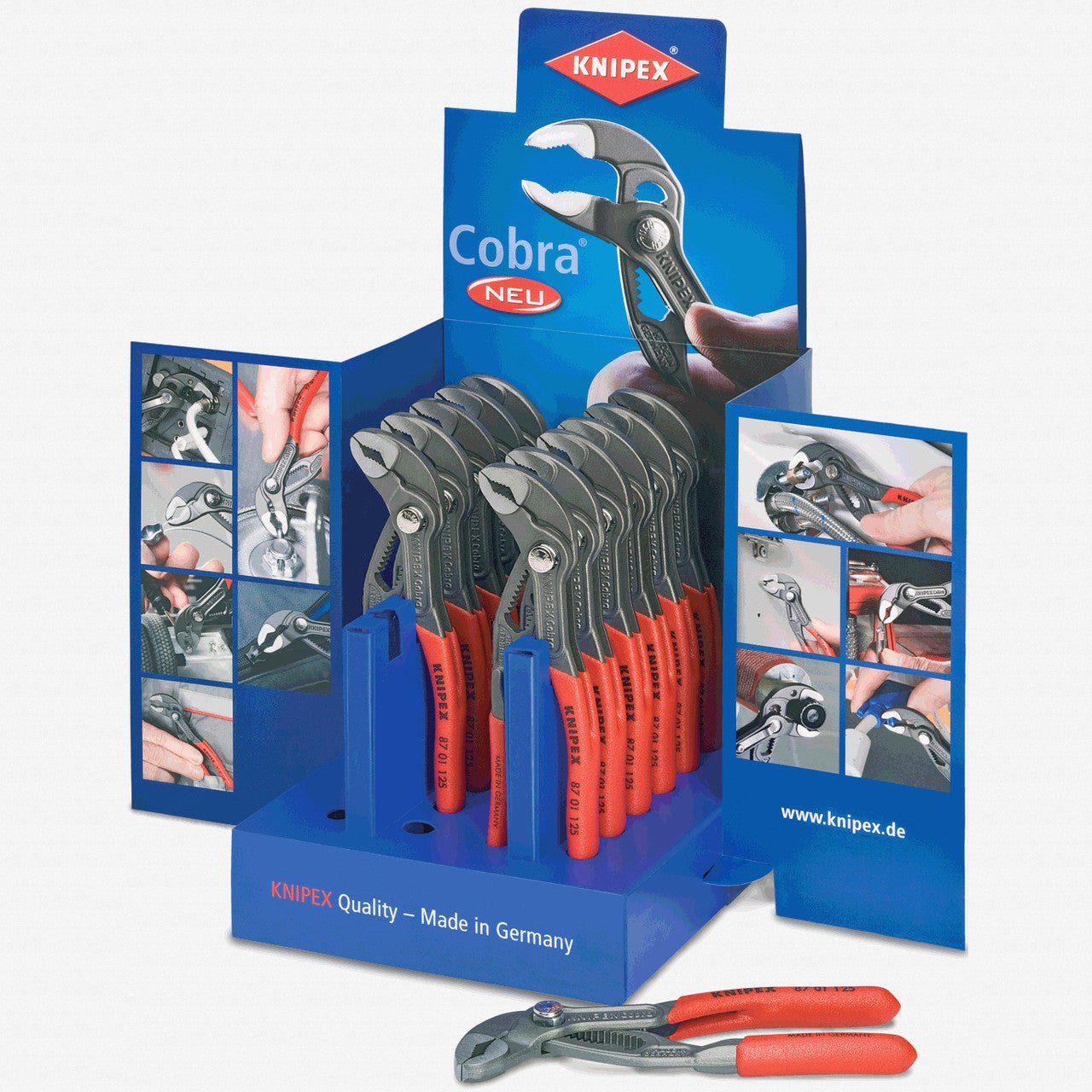 Knipex Cobra Wrench Counter Display - K001912V03 - KC Tool
