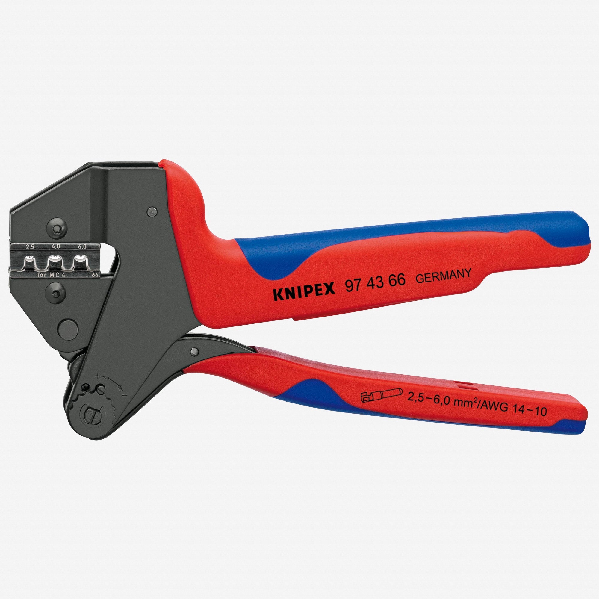Knipex Crimp System Pliers MC4® & MC4® Evo 2 - 974366 - KC Tool