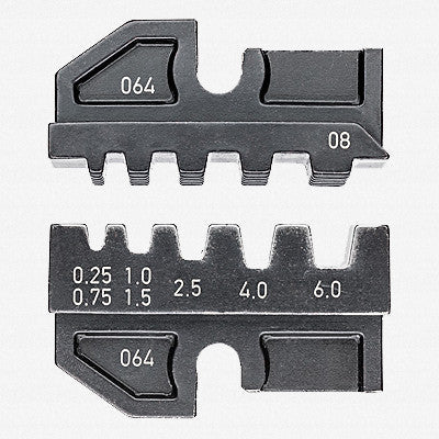 Knipex Crimping Die - End Sleeves (Wire Ferrules), AWG 23-10 - 974908 - KC Tool