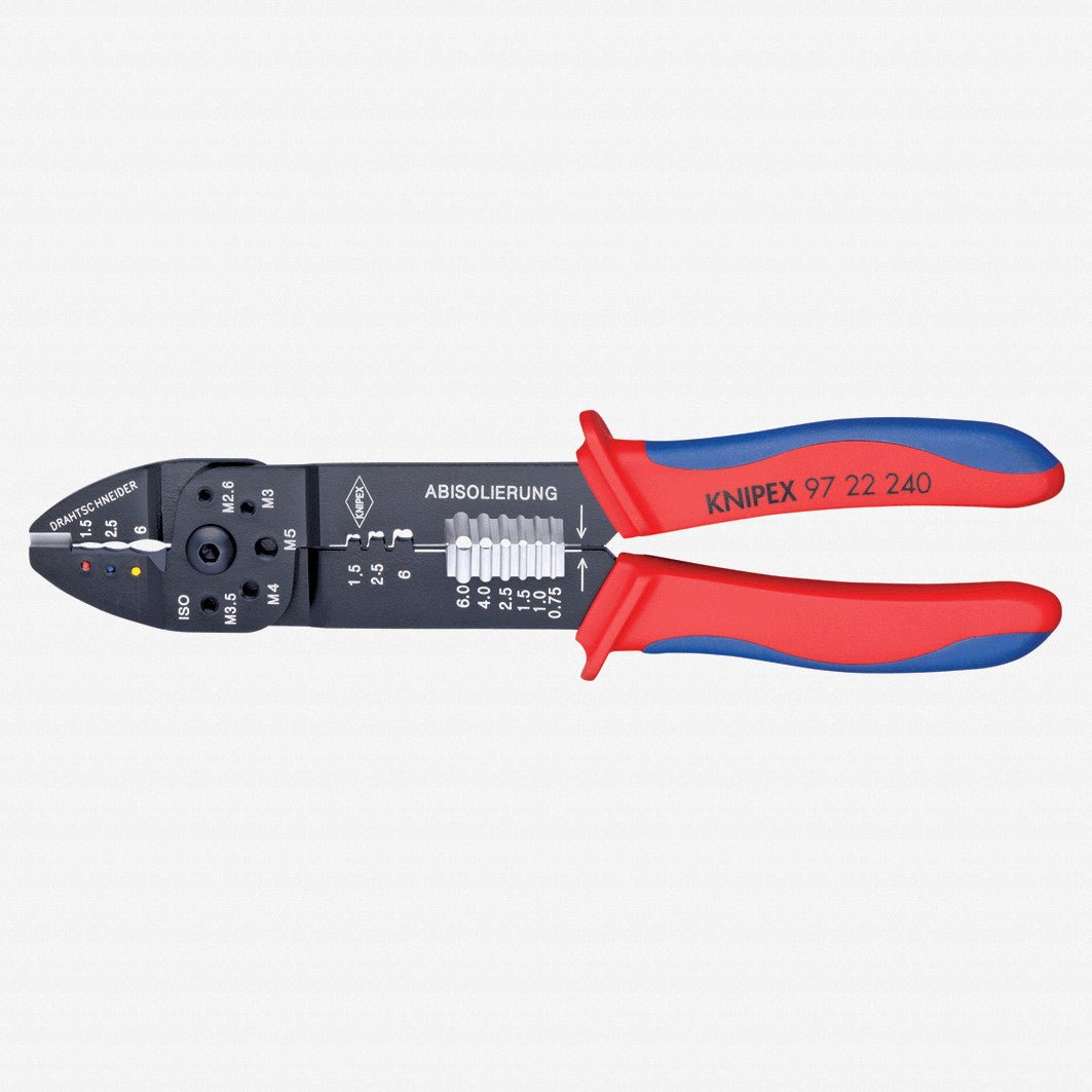 Knipex Crimping Pliers - MultiGrip - 9722240 - KC Tool