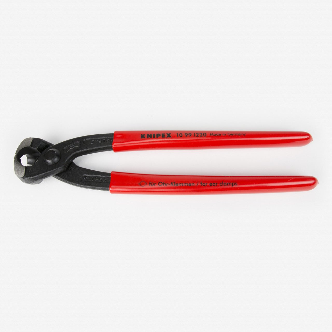 Knipex Ear Clamp Pliers with Front and Side Jaws - 1099i220 - KC Tool