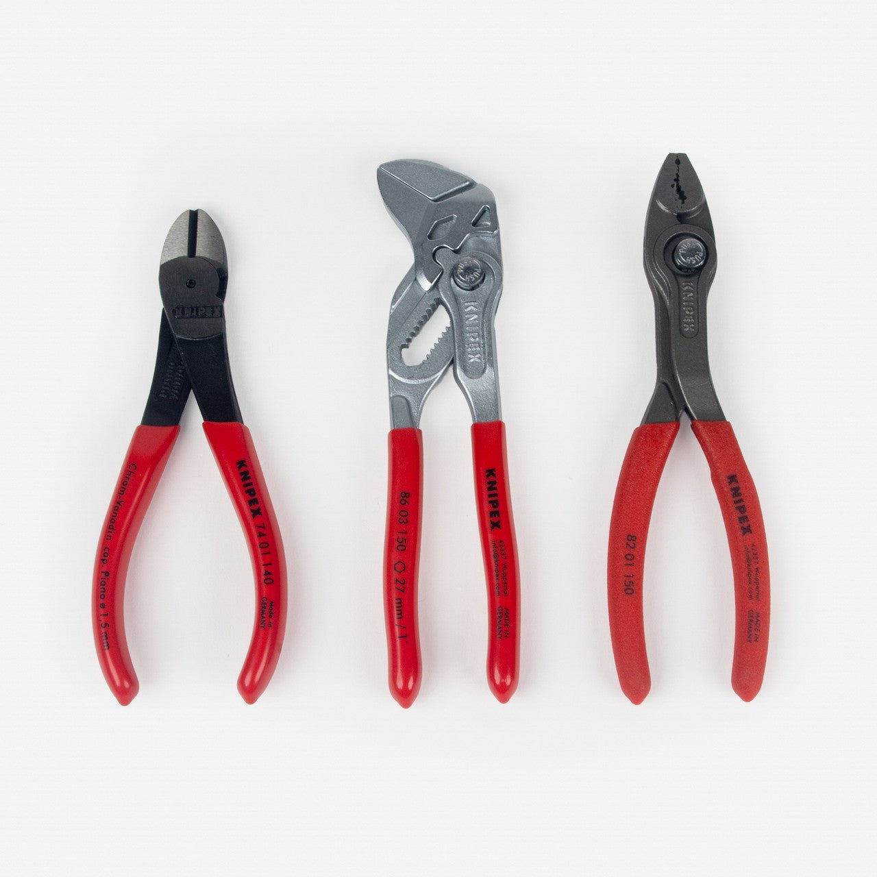 Knipex EDC Pliers Set, 3 Pieces - KCT-EDC - KC Tool
