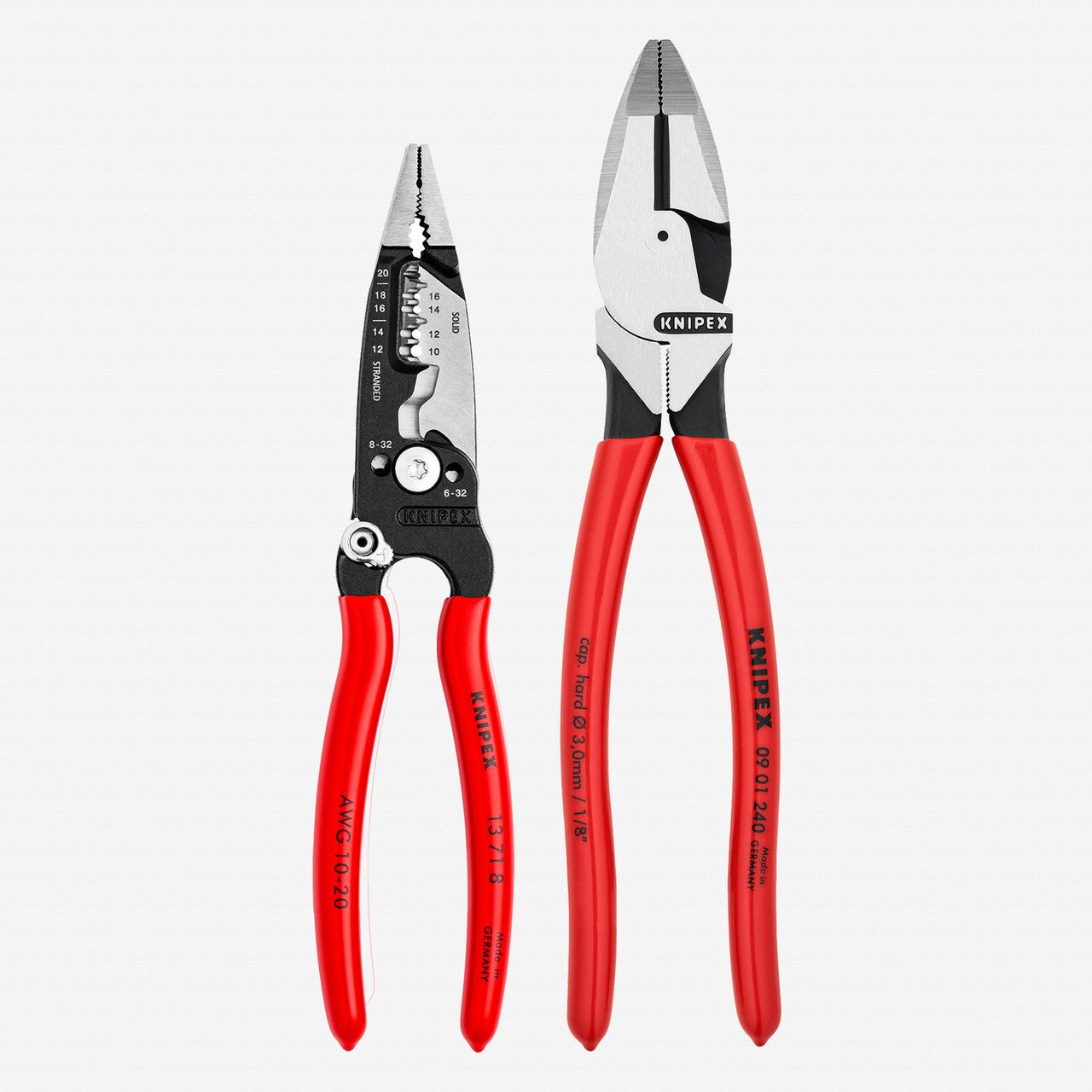 Knipex Electrical Pliers Set, 2 Pieces - 9K0080148US - KC Tool