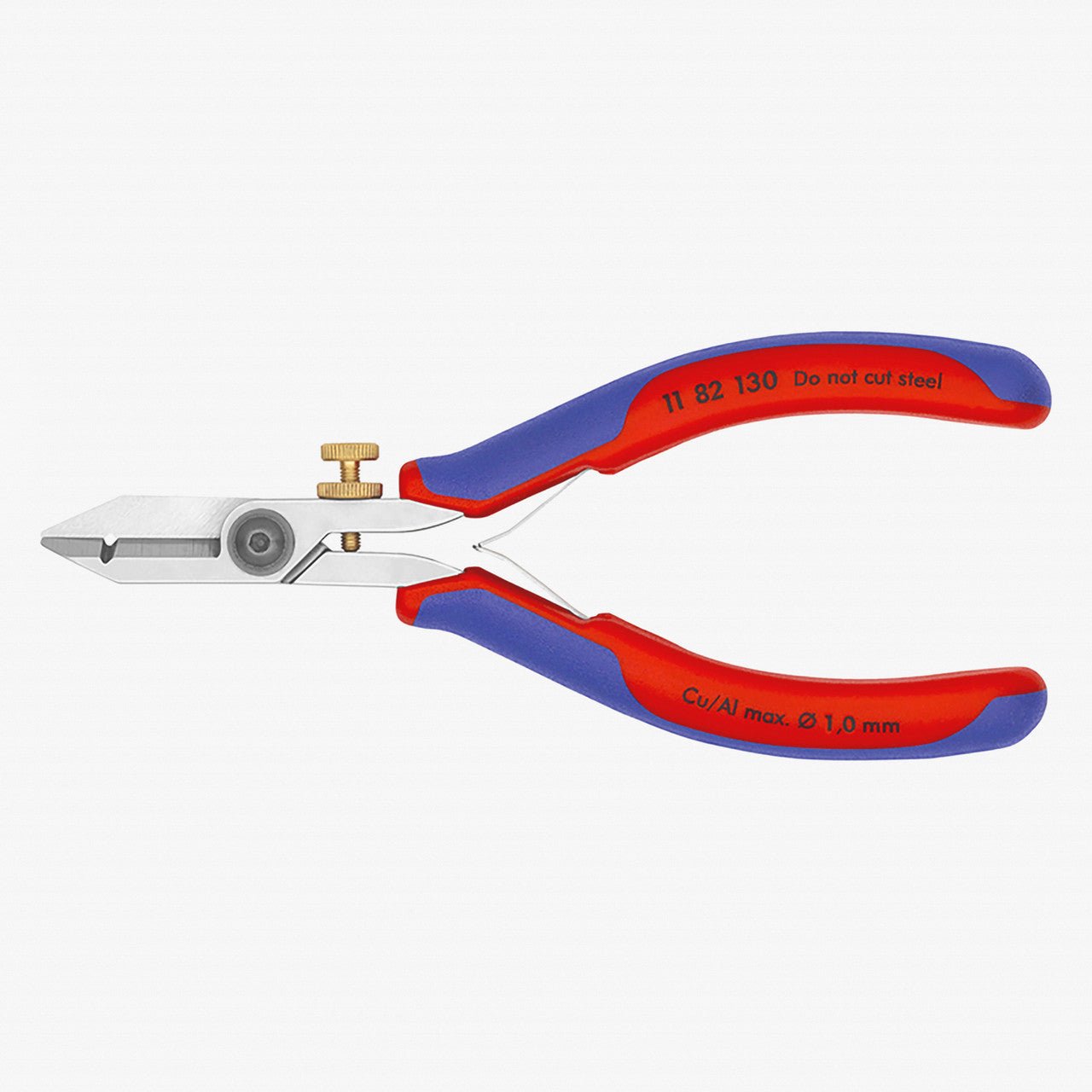 Knipex Electronics Wire Stripping Shears - MultiGrip - 1182130 - KC Tool