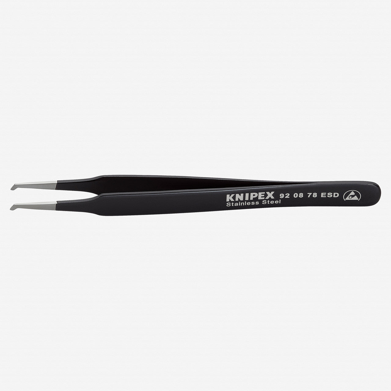 Knipex ESD Precision Tweezers 45 Degree - 920878ESD - KC Tool