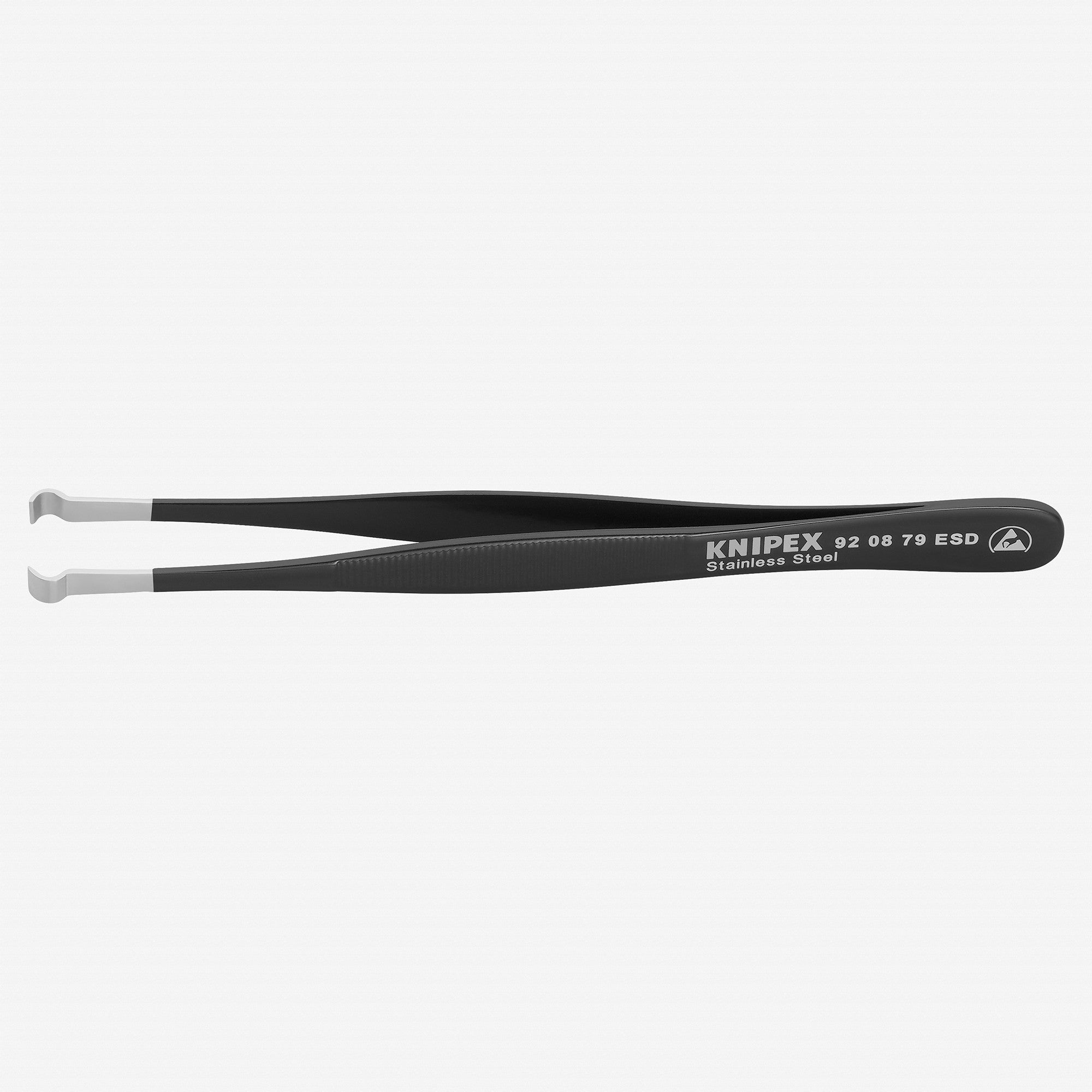 Knipex ESD Precision Tweezers for cylindrical components - 920879ESD - KC Tool