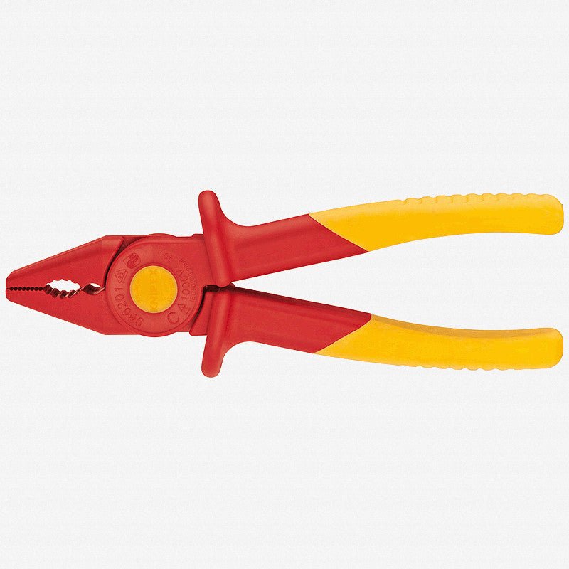 Knipex Flat Nose Pliers of Plastic - Insulated - 986201 - KC Tool