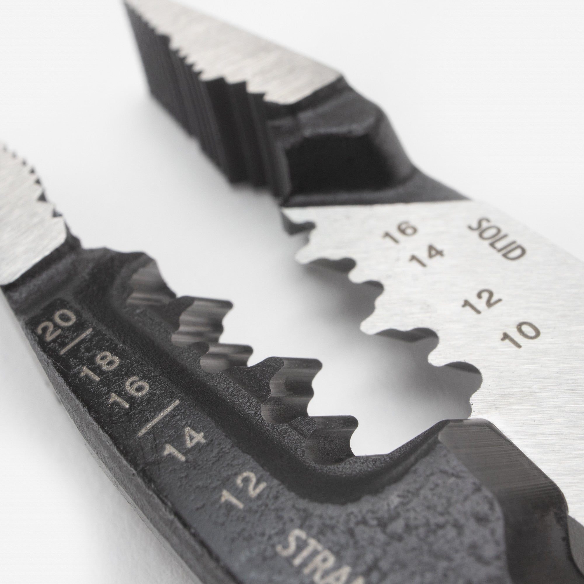 Knipex Forged Wire Strippers, 8" - MultiGrip - 13728 - KC Tool