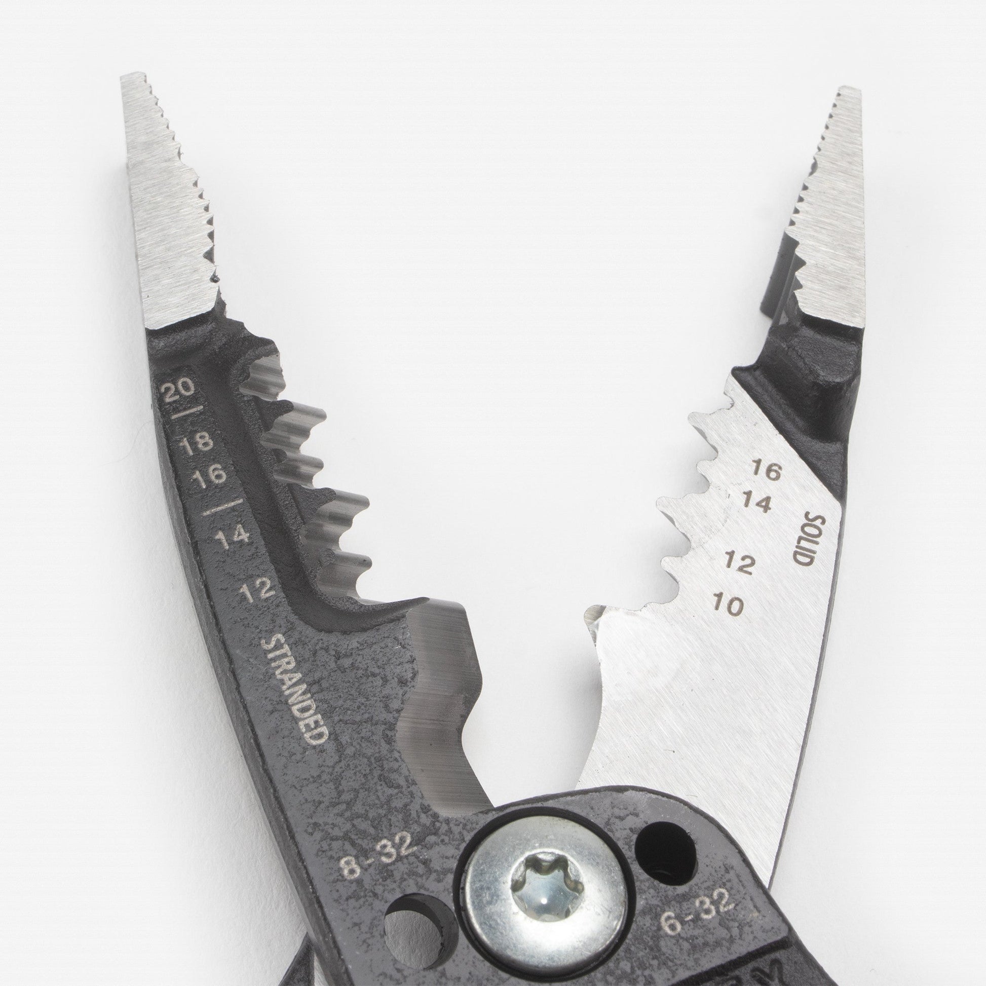 Knipex Forged Wire Strippers, 8" - MultiGrip - 13728 - KC Tool