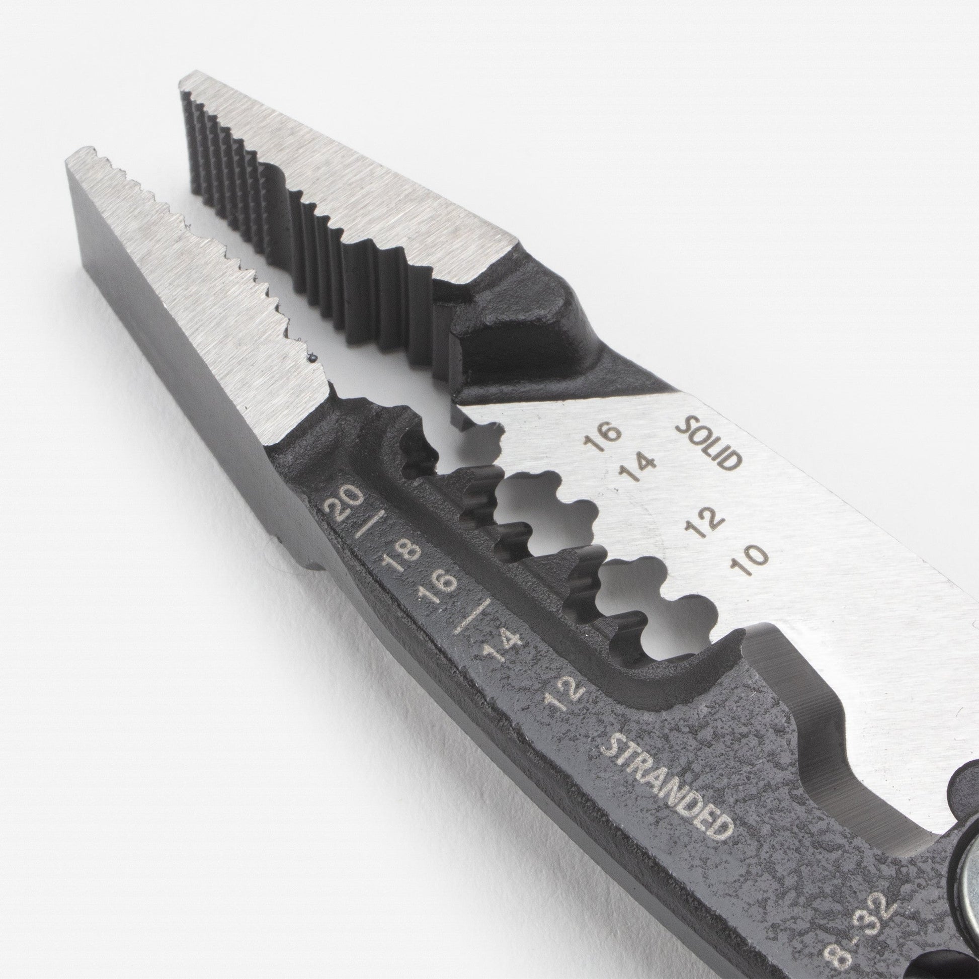Knipex Forged Wire Strippers, 8" - MultiGrip - 13728 - KC Tool