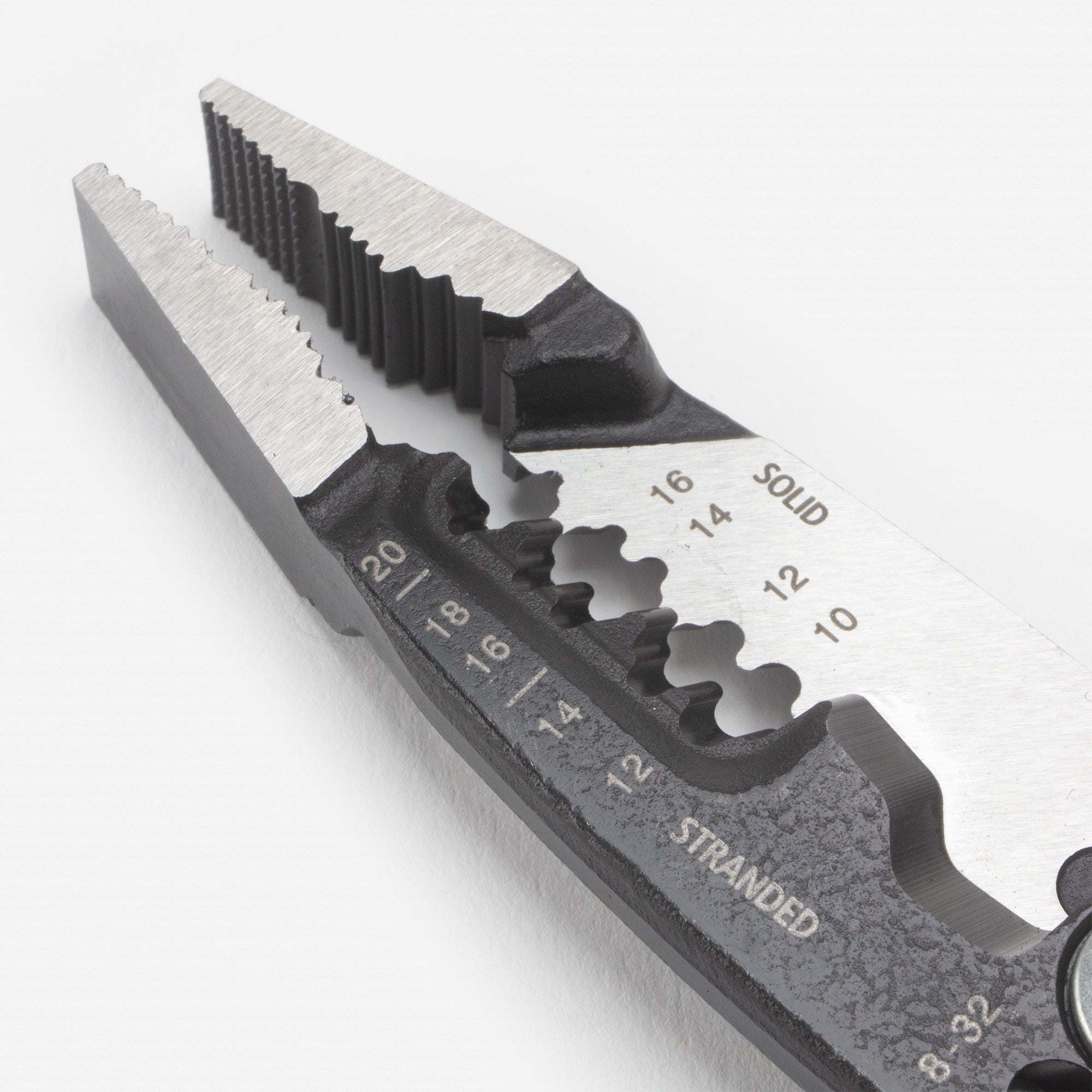 Knipex Forged Wire Strippers, 8" - MultiGrip - 13728 - KC Tool