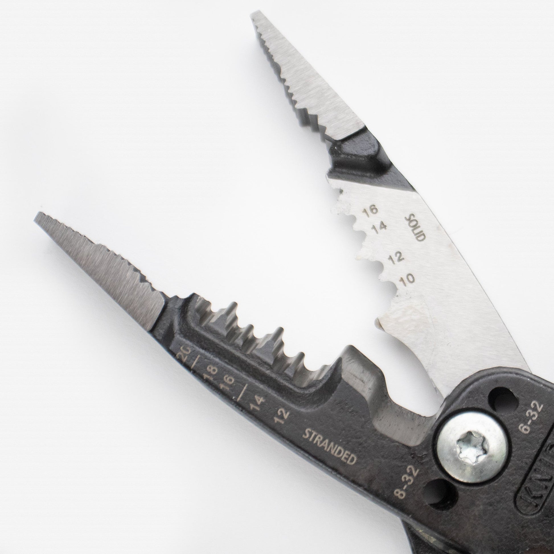 Knipex Forged Wire Strippers, 8" - Plastic Grip - 13718 - KC Tool