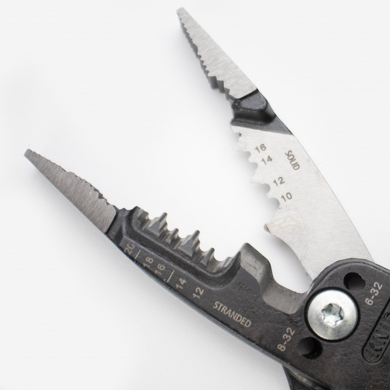 Knipex Forged Wire Strippers, 8" - Plastic Grip - 13718 - KC Tool