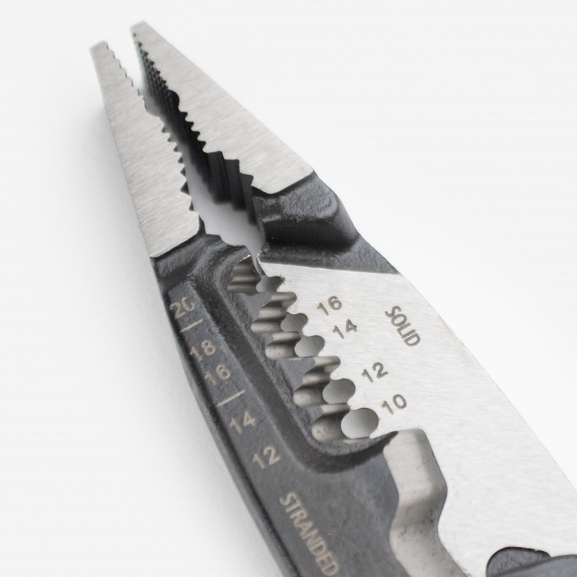 Knipex Forged Wire Strippers, 8" - Plastic Grip - 13718 - KC Tool