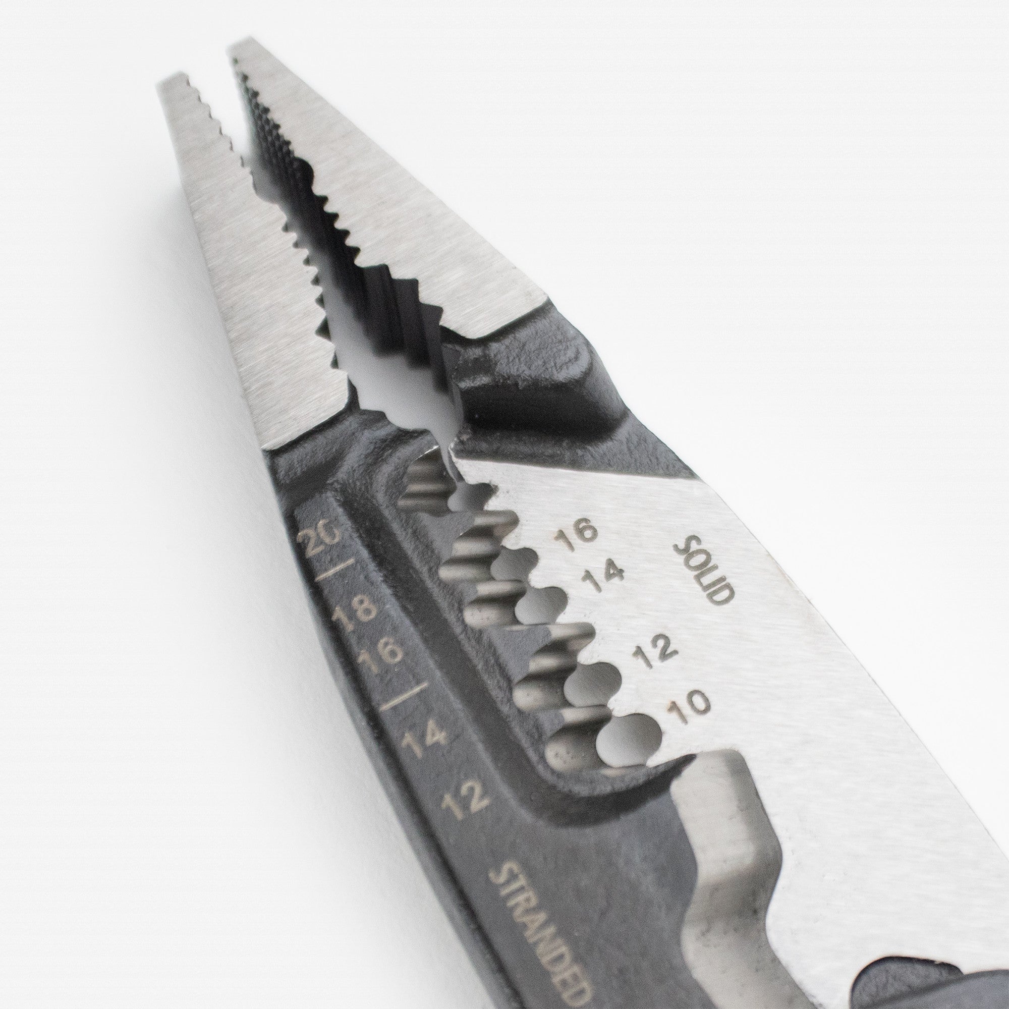 Knipex Forged Wire Strippers, 8" - Plastic Grip - 13718 - KC Tool