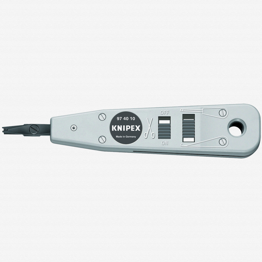 Knipex Insertion Tool for Data Cables, Punch Down - 974010 - KC Tool