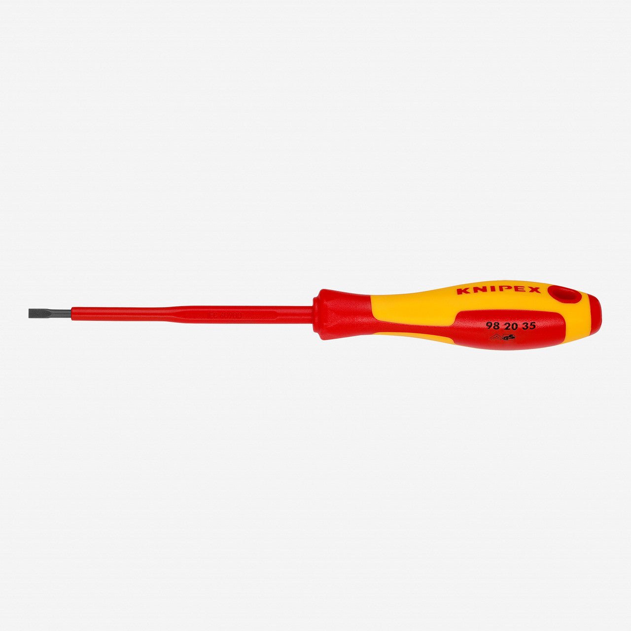 Knipex Insulated 3.0mm Slotted Screwdriver - 982035 - KC Tool
