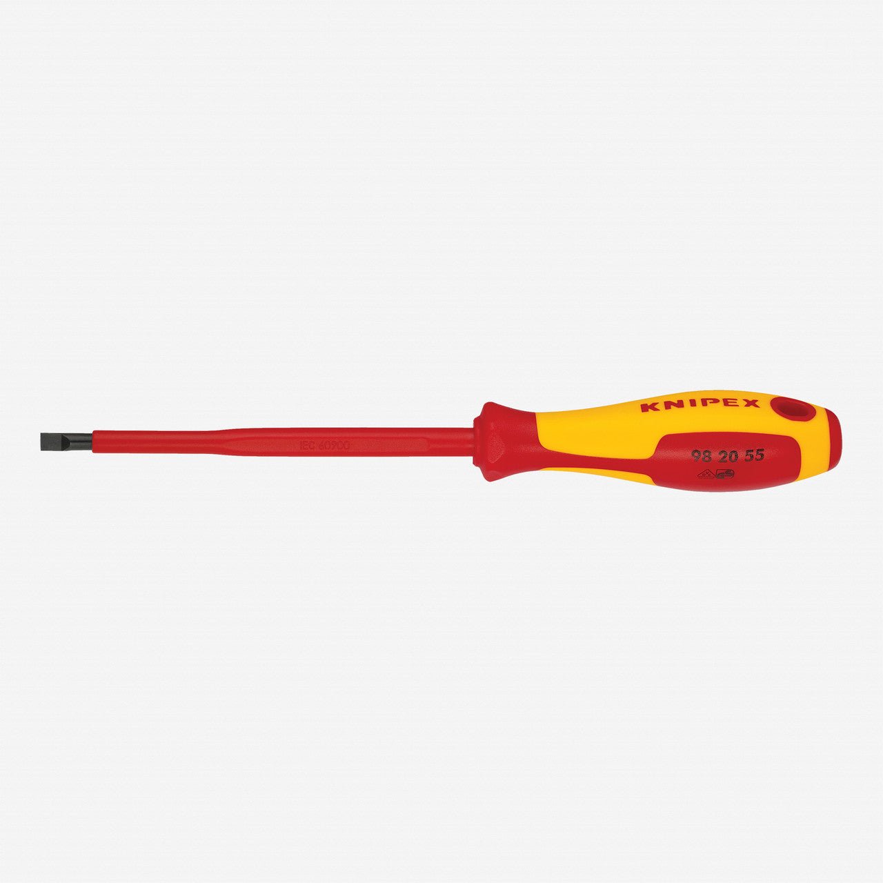 Knipex Insulated 5.5mm Slotted Screwdriver - 982055 - KC Tool