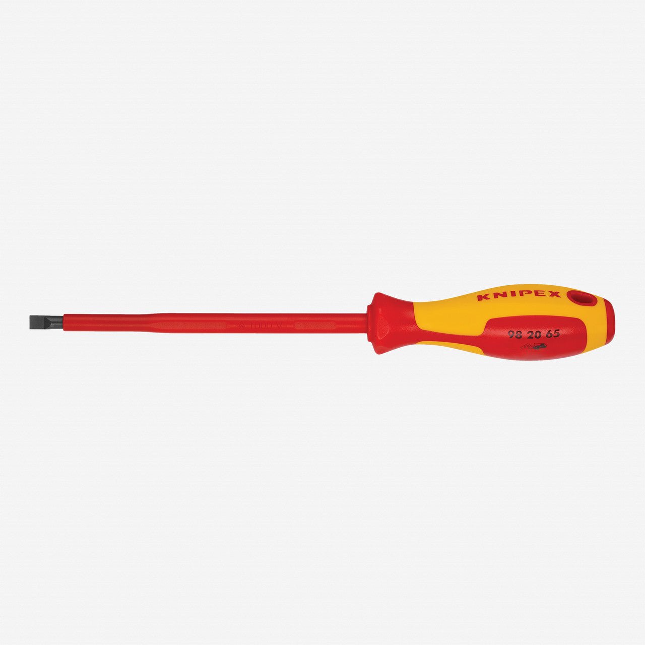 Knipex Insulated 6.5mm Slotted Screwdriver - 982065 - KC Tool