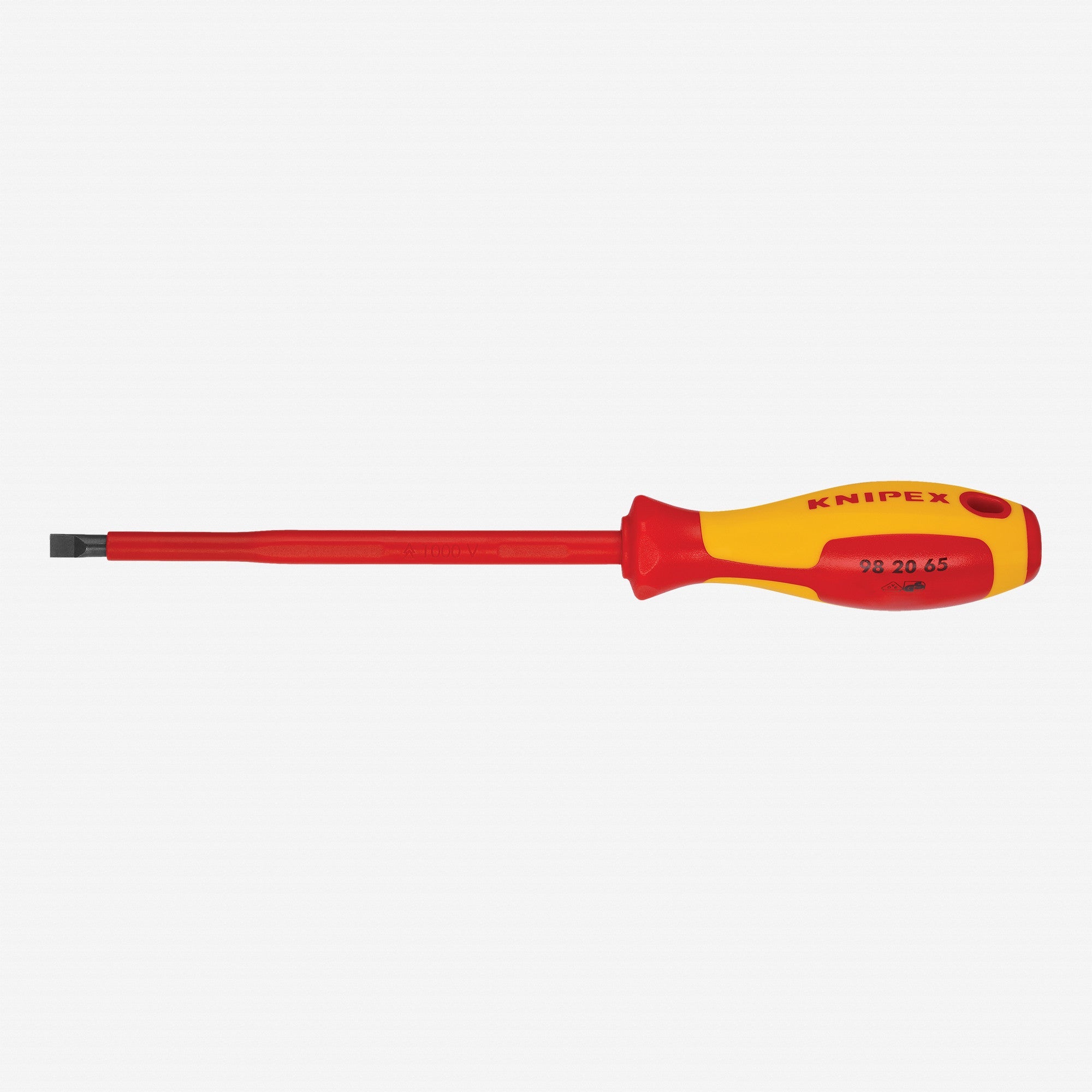 Knipex Insulated 6.5mm Slotted Screwdriver - 982065 - KC Tool