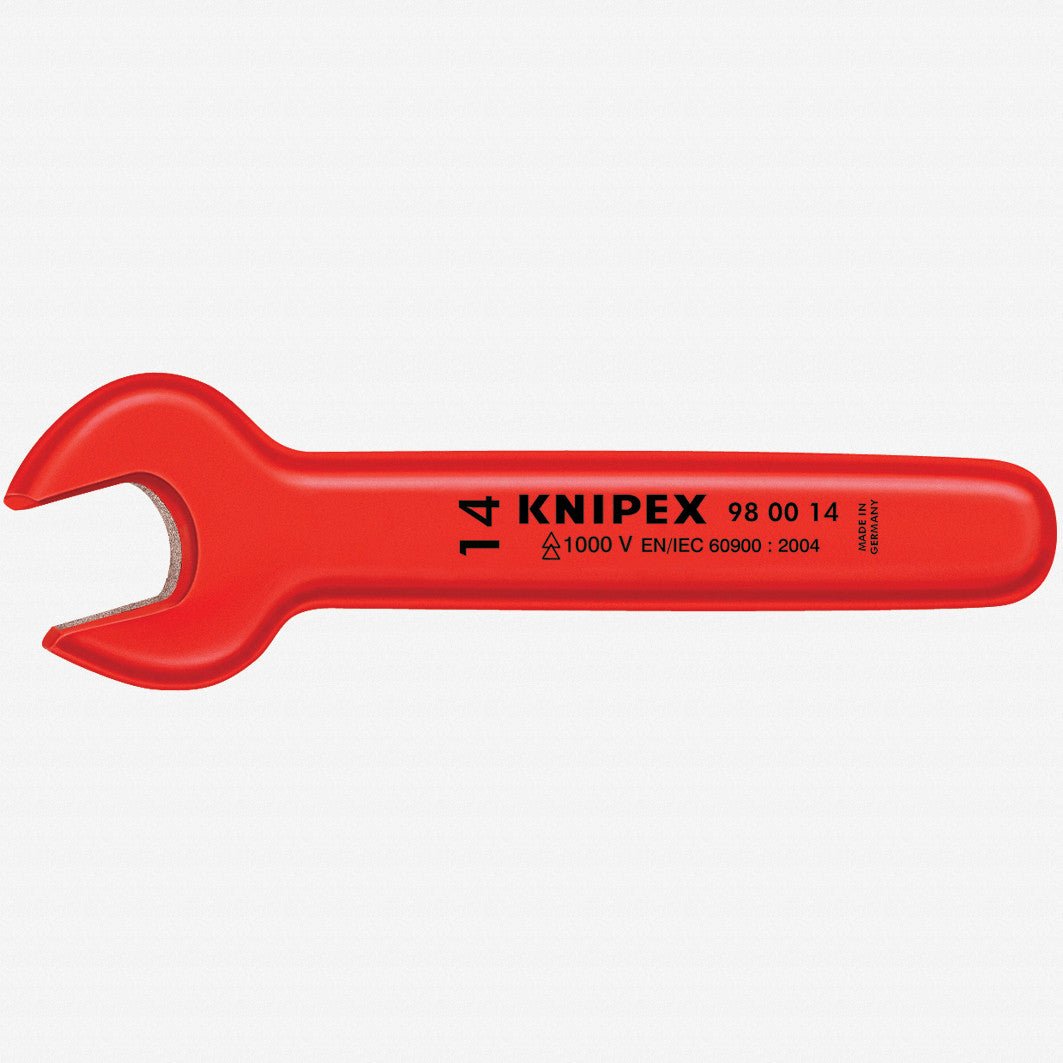Knipex Insulated Open End Wrench 9/16" - 98009/16 - KC Tool