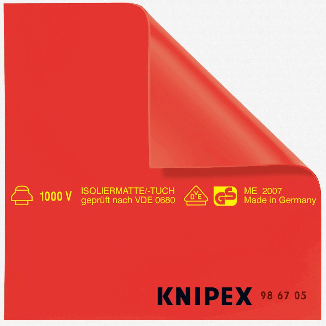 Knipex Insulated Rubber Mats 1 square meter - 986710 - KC Tool