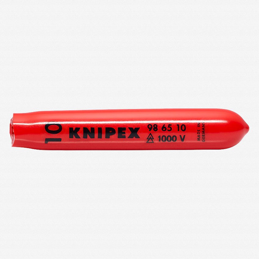 Knipex Insulated Self - Clamping Slip - On Cap, 10 mm, for Bare Live Cables - 986610 - KC Tool