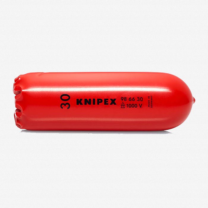 Knipex Insulated Self - Clamping Slip - On Cap, 30 mm, for Bare Live Cables - 986630 - KC Tool