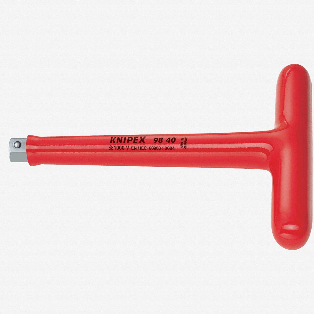 Knipex Insulated T - handle 1/2" square drive - 9840 - KC Tool