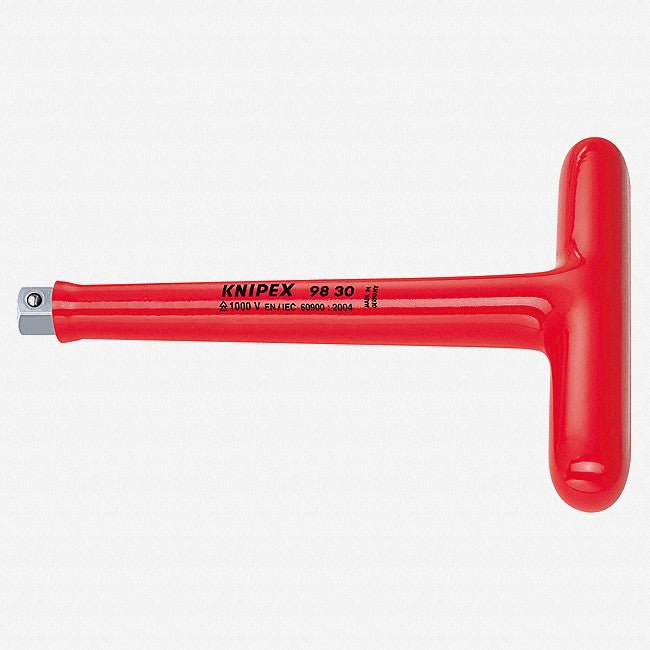Knipex Insulated T-handle 3/8" square drive - 9830 - KC Tool
