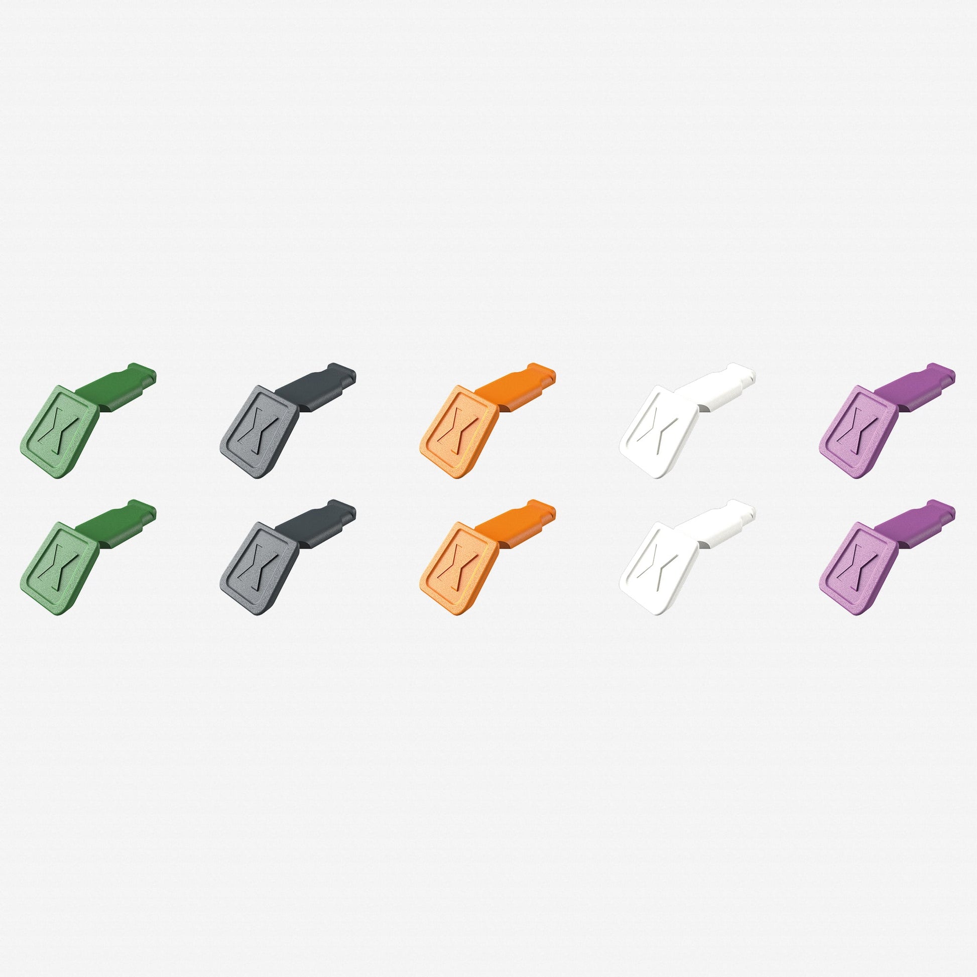 Knipex KnipeXtend ColorCoded Clips, 10 Pieces - K00611002 - KC Tool