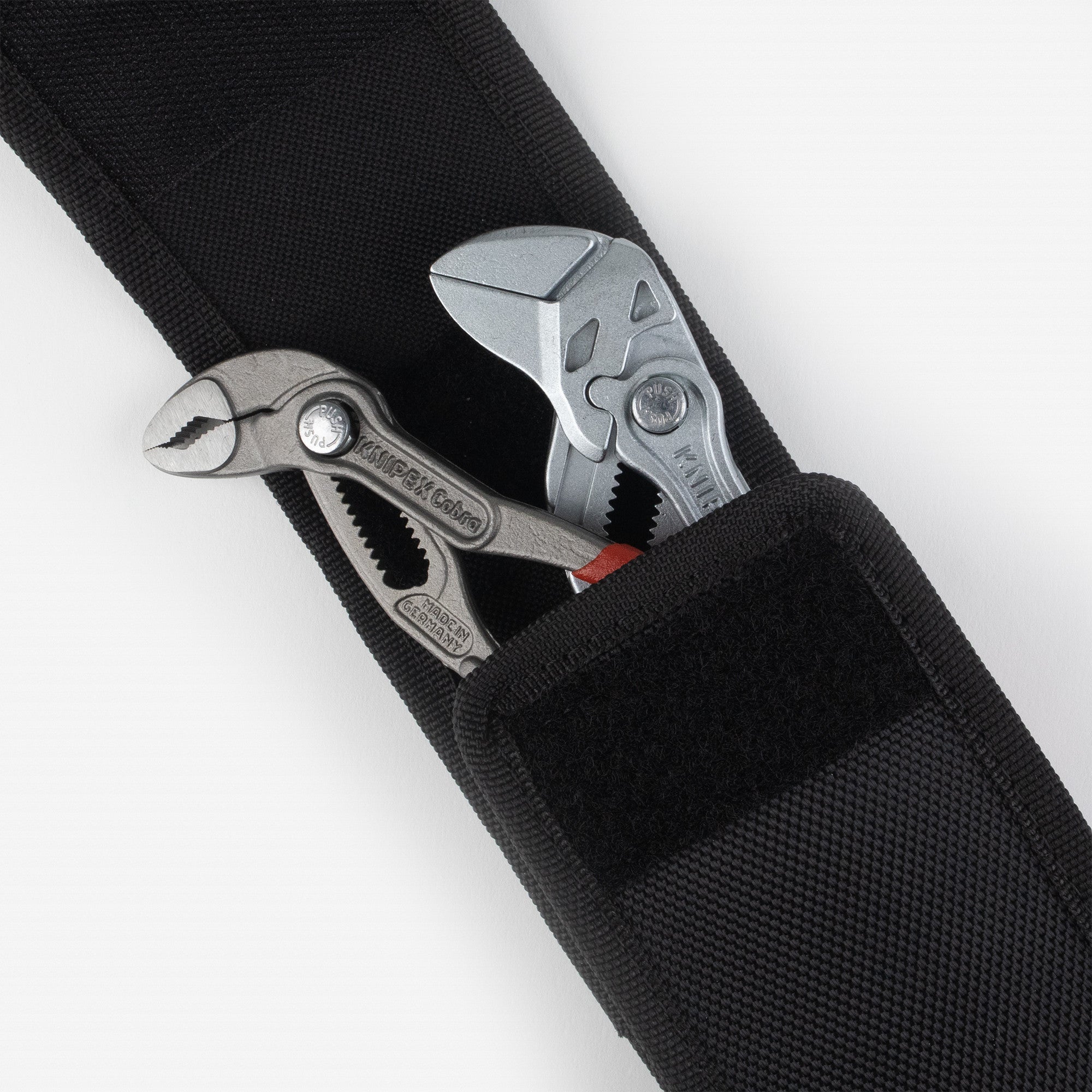 Knipex Mini Pliers Belt Pouch Set, 2 Pieces - Cobra and Pliers Wrench - K002072V01 - KC Tool