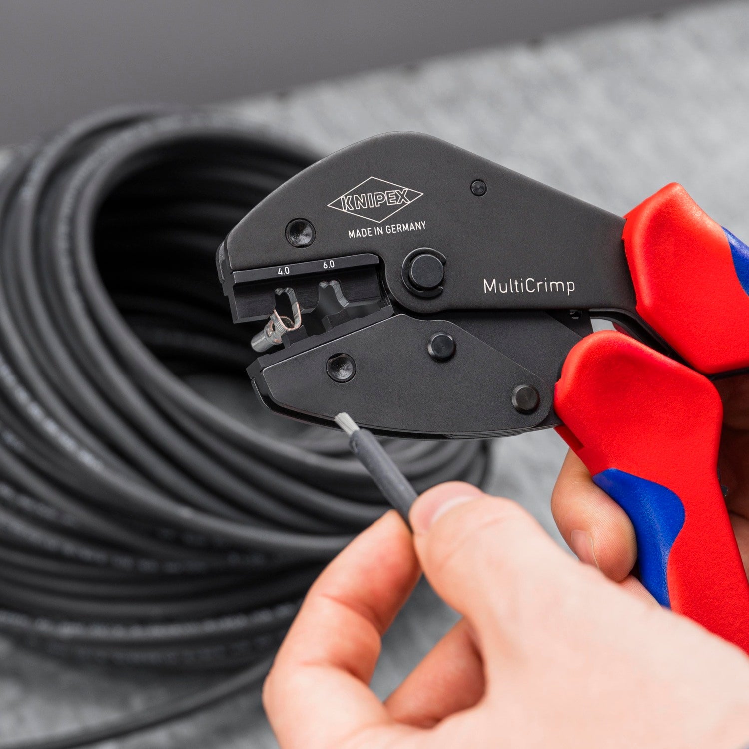 Knipex MultiCrimp® PV Solar Cable Crimping Pliers Set - 973303 - KC Tool