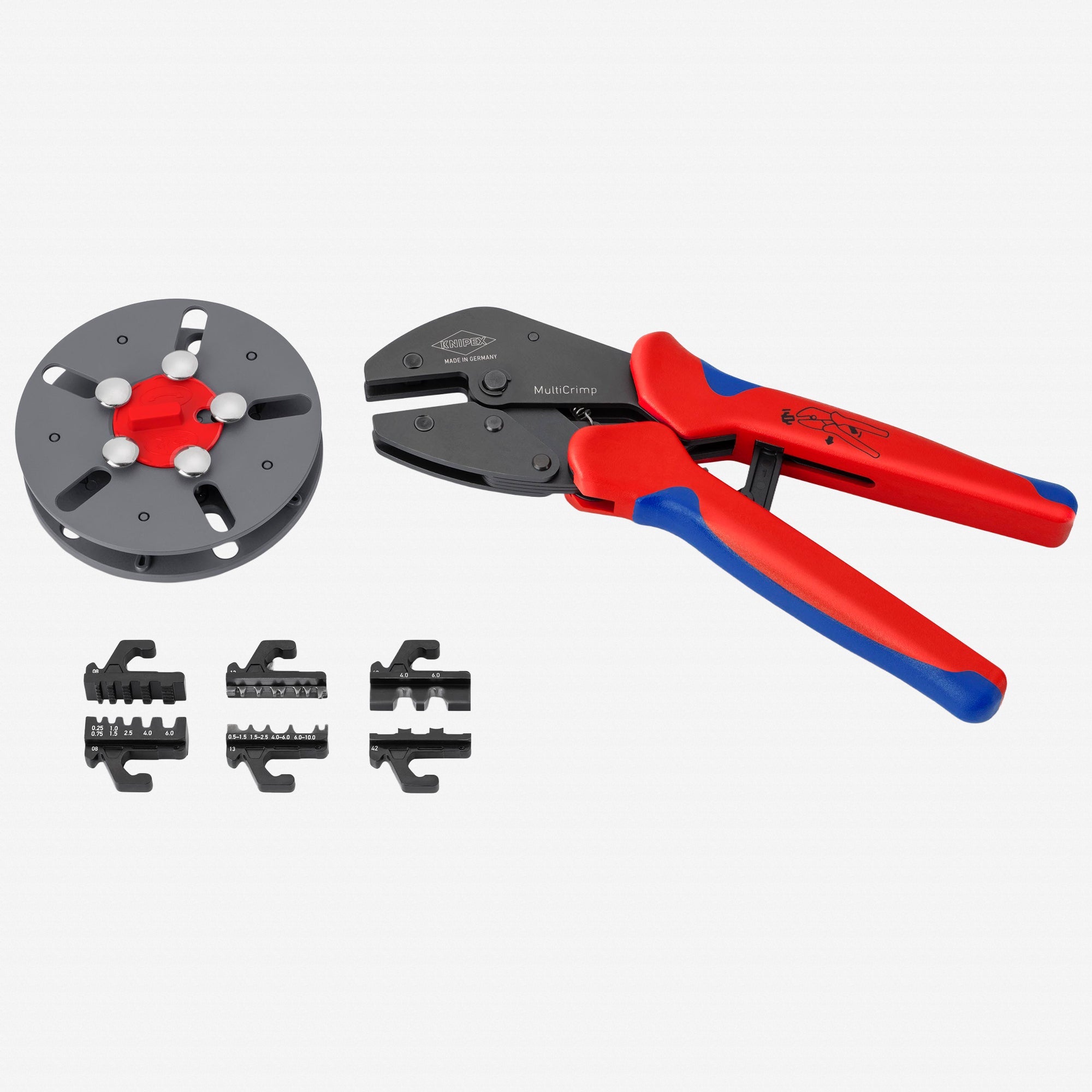 Knipex MultiCrimp® PV Solar Cable Crimping Pliers Set - 973303 - KC Tool