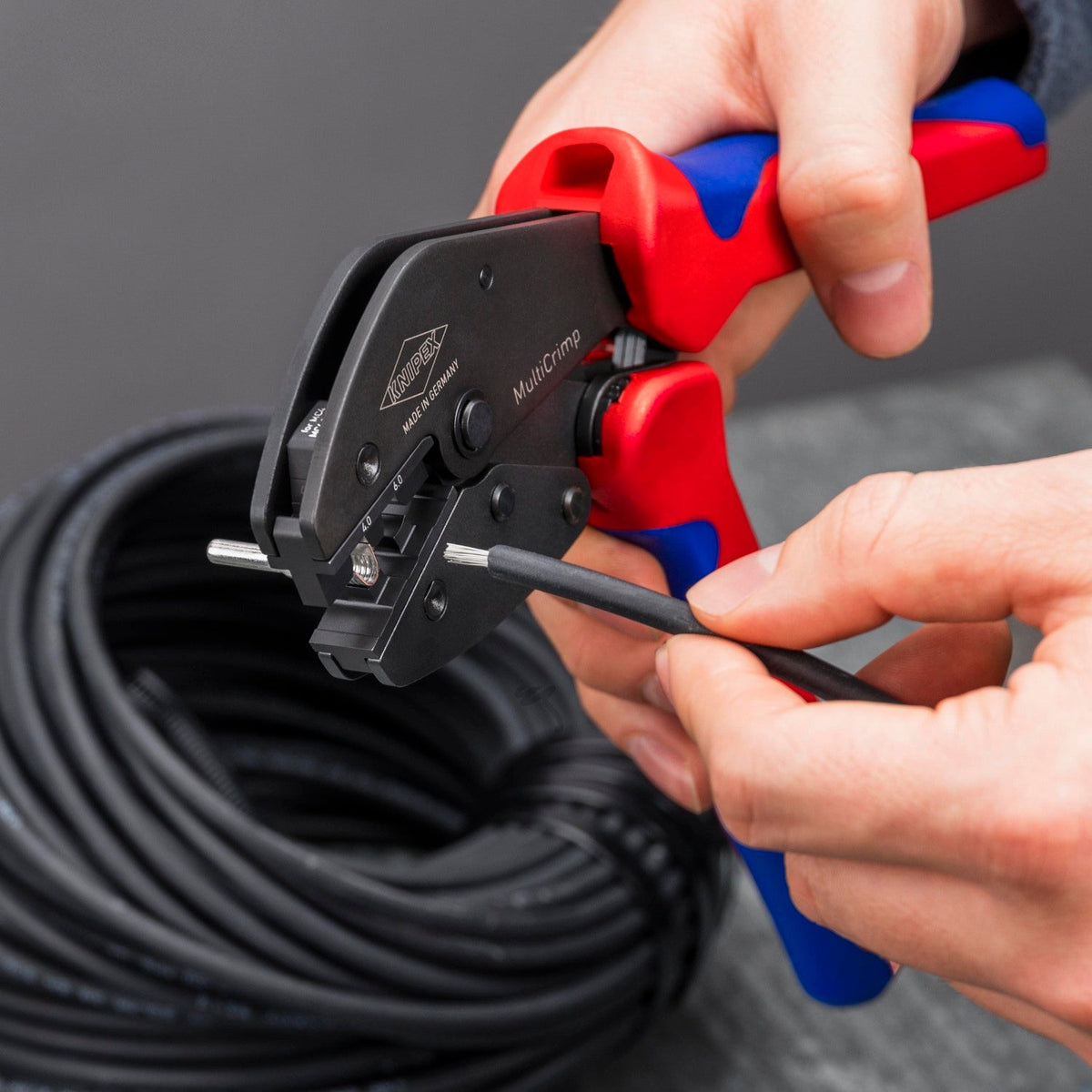 Knipex MultiCrimp® PV Solar Cable Crimping Pliers Set - 973303 - KC Tool