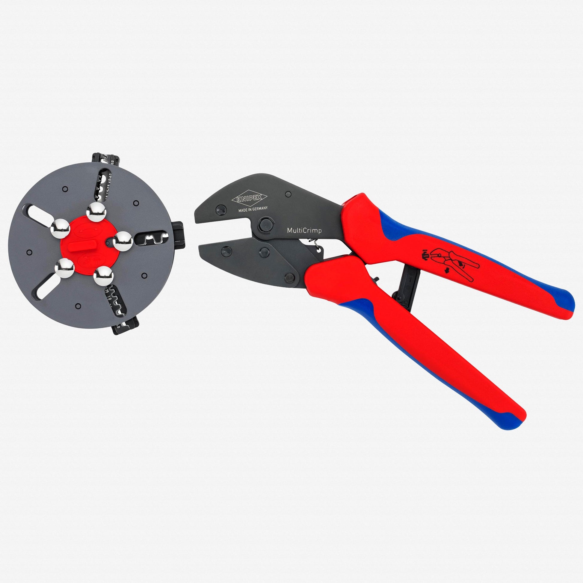 Knipex MultiCrimp® PV Solar Cable Crimping Pliers Set - 973303 - KC Tool
