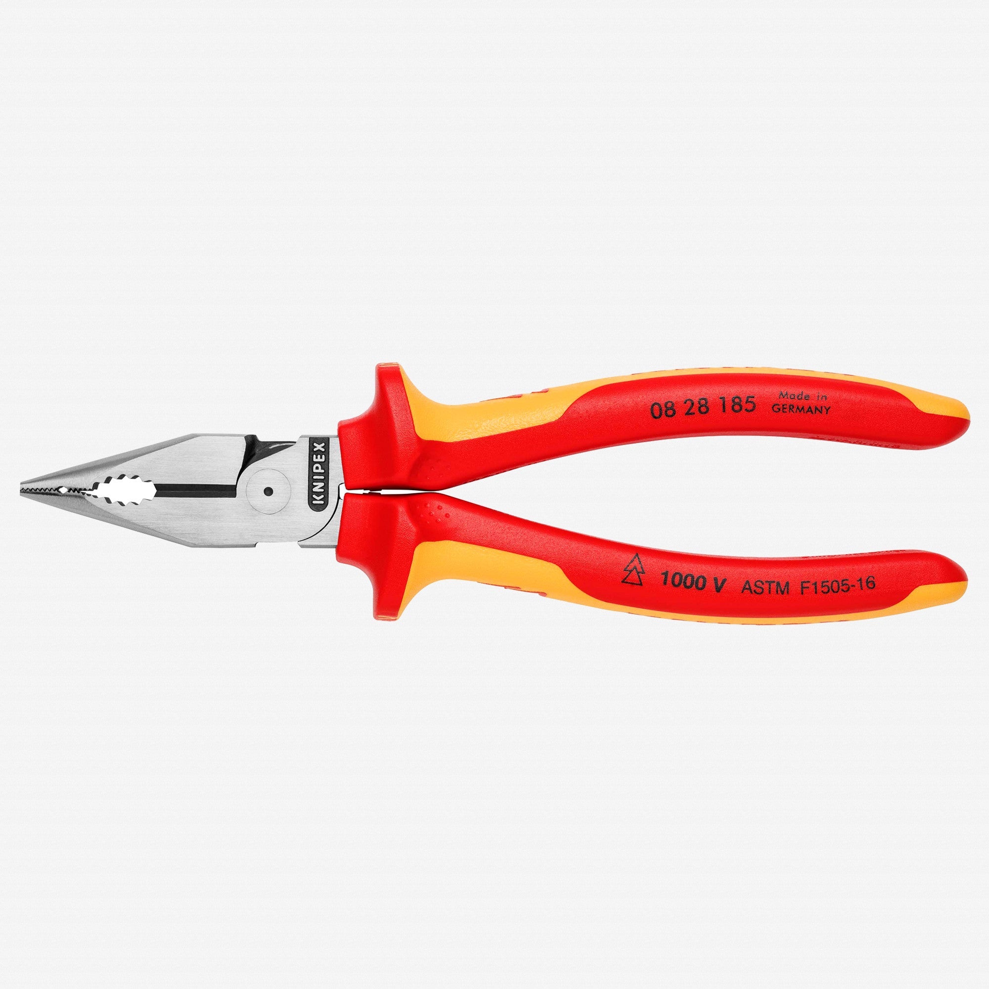 Knipex Needle-Nose Combination Pliers - 1000V Insulated - K0828185US - KC Tool