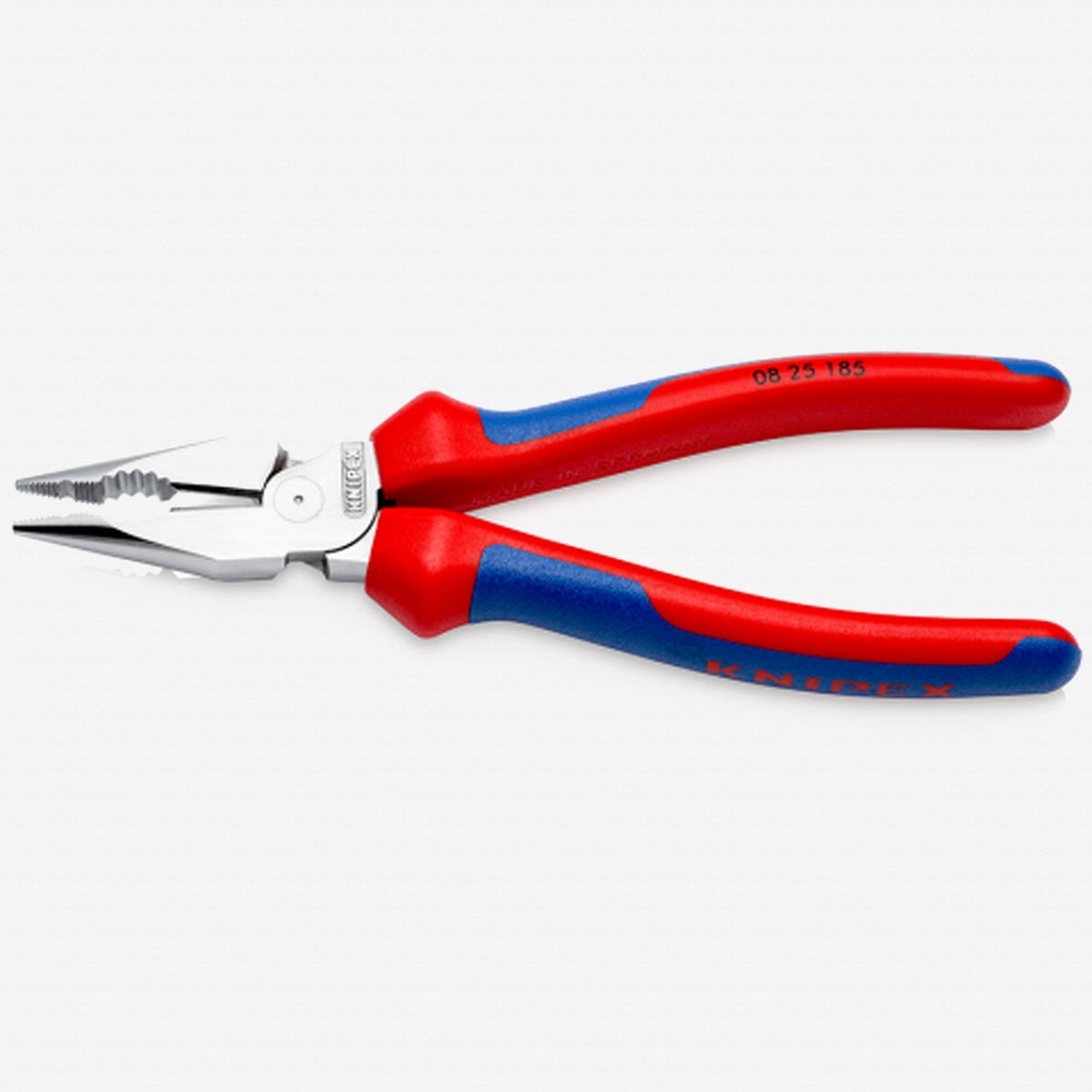 Knipex Needle-nose Combination Pliers, Chrome Plated - MultiGrip - K0825185 - KC Tool