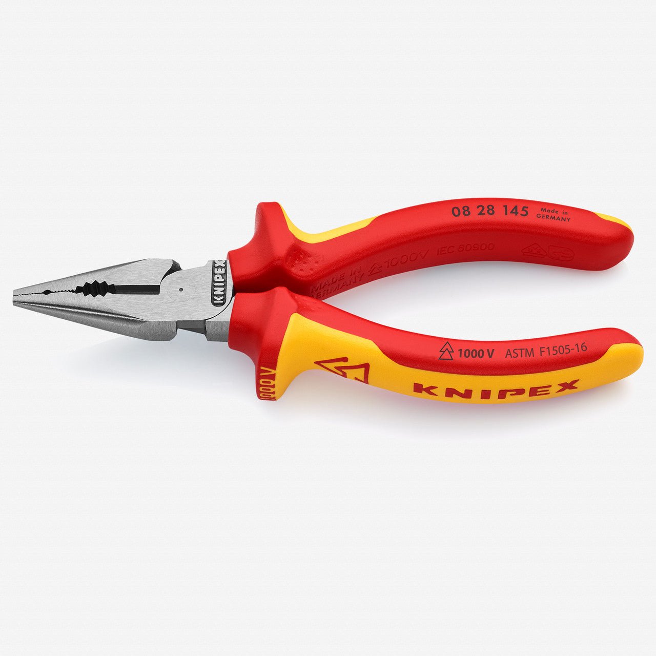 Knipex Needle - Nose Combination Pliers - Insulated - K0828145 - KC Tool