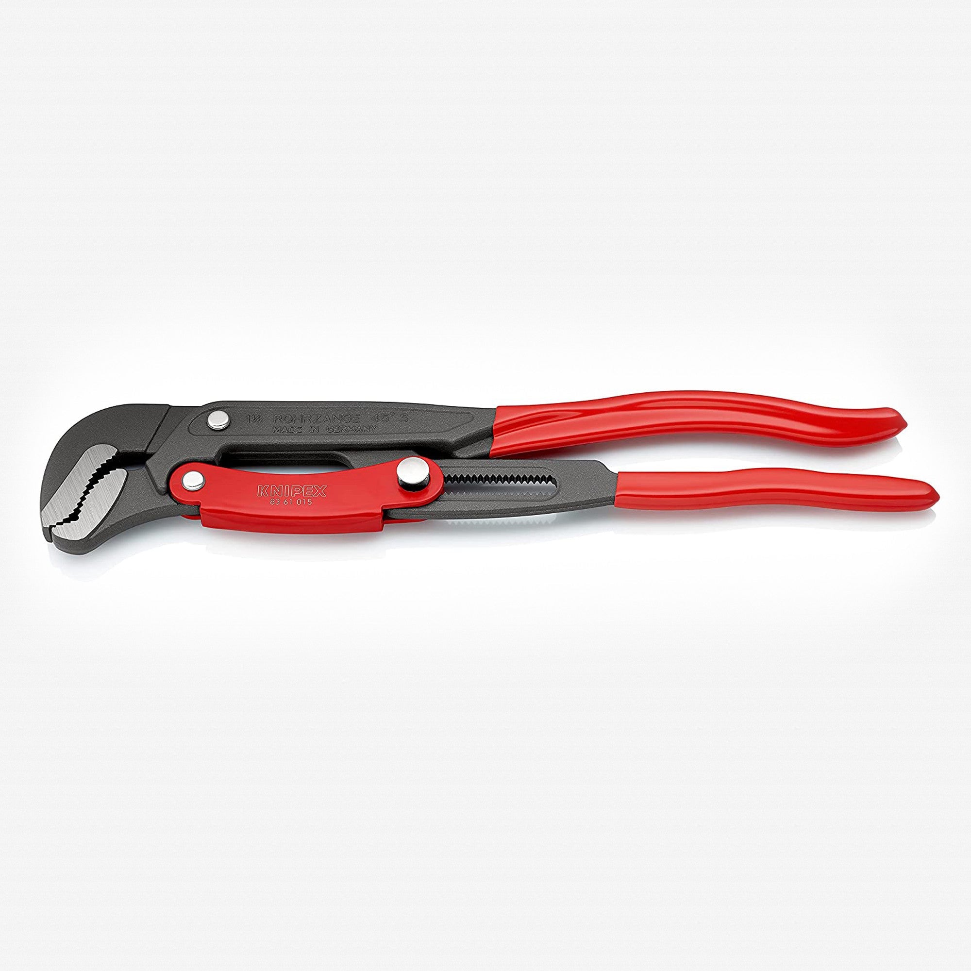 Knipex Pipe Wrench S-Type w/ Fast Adjustment, 16.5" - 8361015 - KC Tool