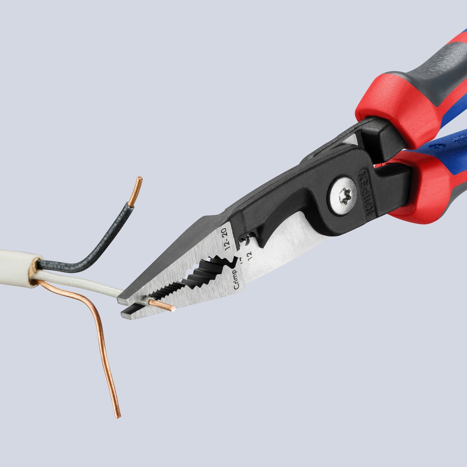 Knipex Pliers for AWG Electrical Installation - MultiGrip - 13828 - KC Tool