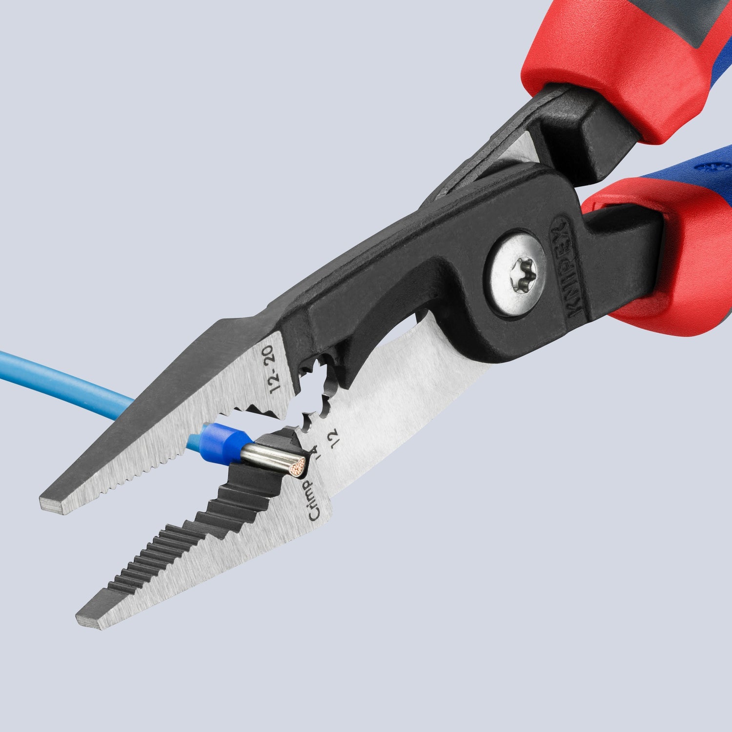 Knipex Pliers for AWG Electrical Installation - MultiGrip - 13828 - KC Tool