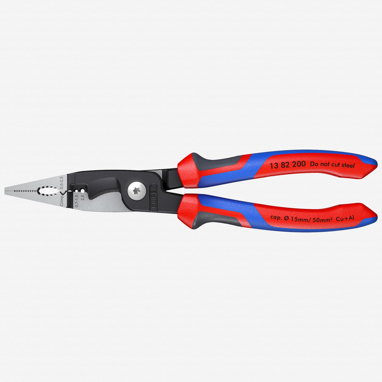 Knipex Pliers for Electrical Installation - MultiGrip - 1382200 - KC Tool