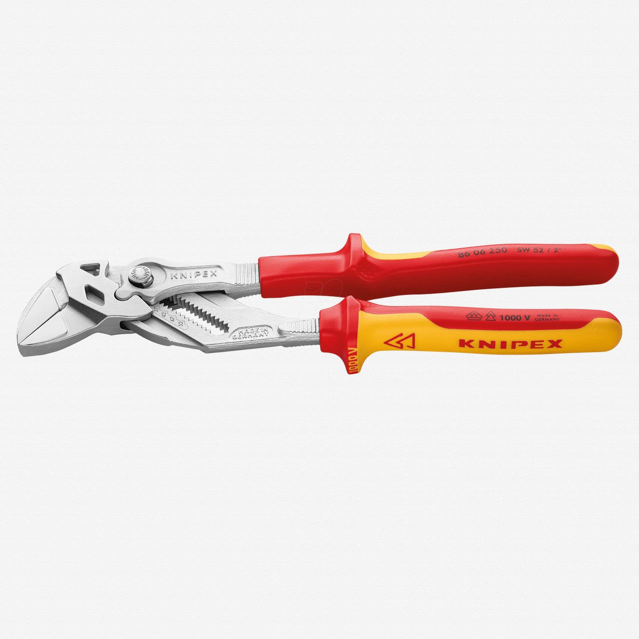 Knipex Pliers Wrench - Insulated - 8606250US - KC Tool