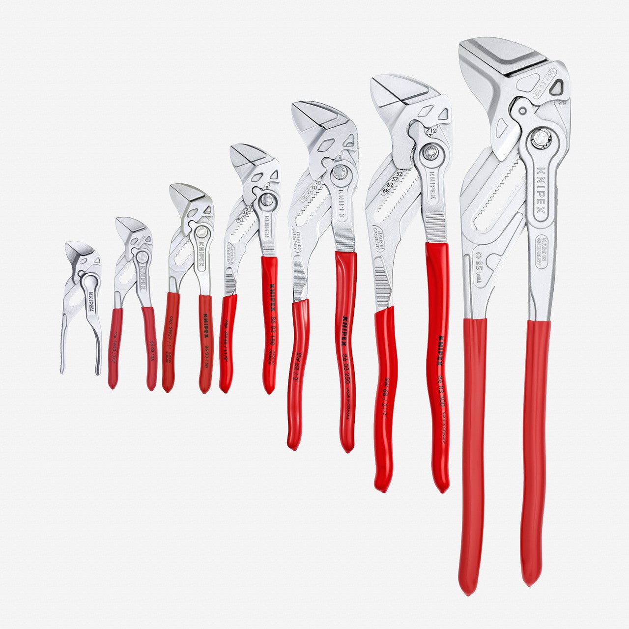 Knipex Pliers Wrench Set, 7 Pieces - 9K0080167US - KC Tool