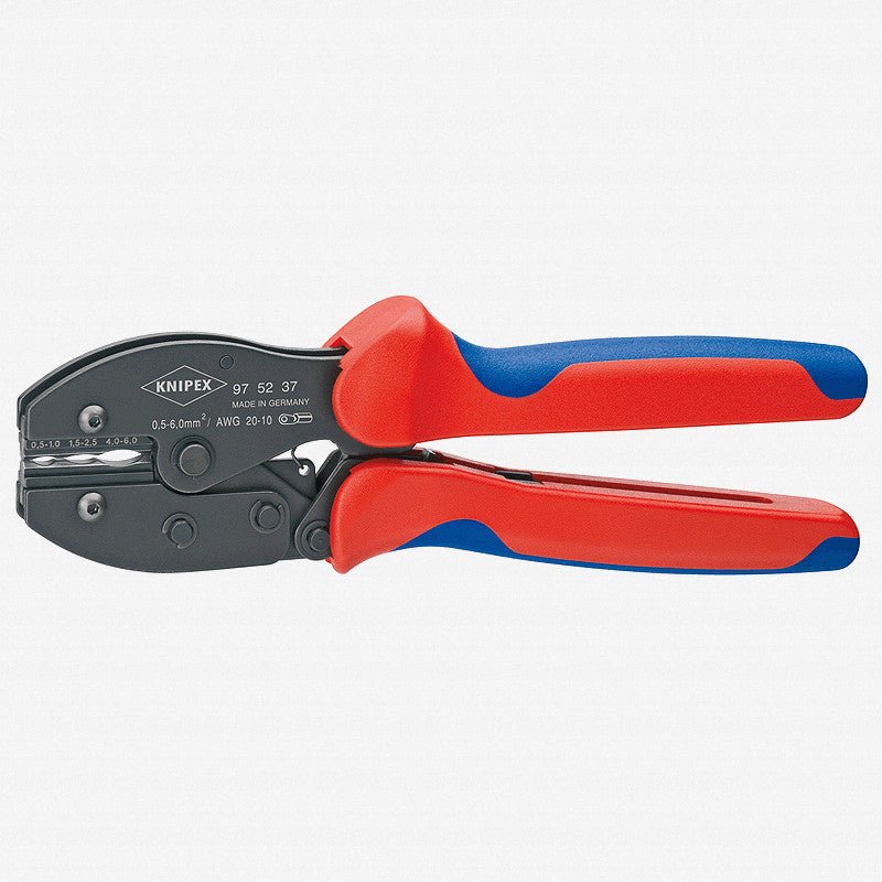 Knipex PreciForce Crimping Pliers - Heat Shrinkable Sleeve Connectors - 975237 - KC Tool