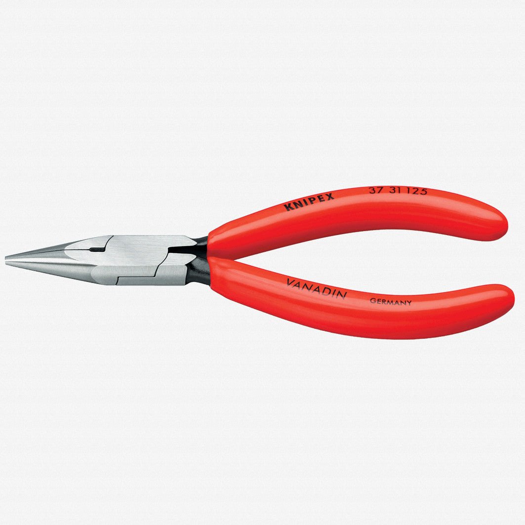 Knipex Precision Mechanic's Gripping Pliers (half - round jaws) - Plastic Grip - 3731125 - KC Tool
