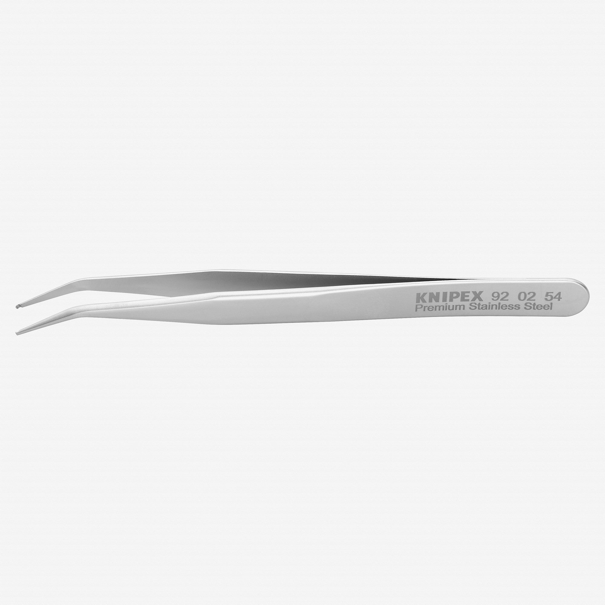 Knipex Precision Tweezers 45 Degree for cylindrical components - 920254 - KC Tool